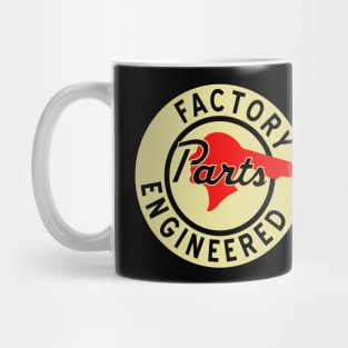 Pontiac Factory Parts vintage sign Mug